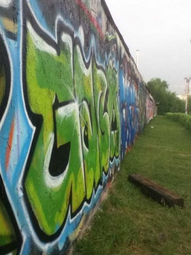 Graffiti Bombing in Moscow - Photo by GabaRoute - Gaba (2013)