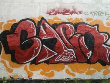 Graffiti Bombing in Moscow - Photo by GabaRoute - Gaba (2012)