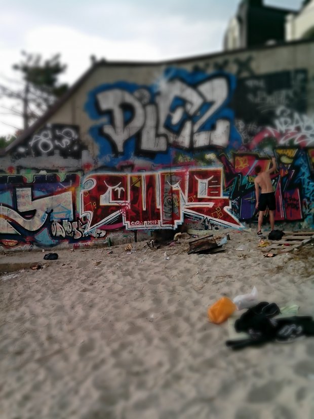 Graffiti Wall in Odesa - Photo by Garchefskiy - CHFS (2013)