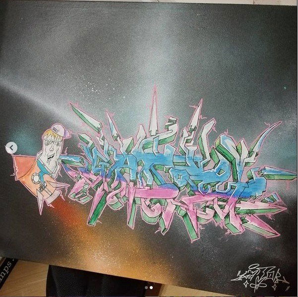 Graffiti Sketch - Photo by Gator (2020)