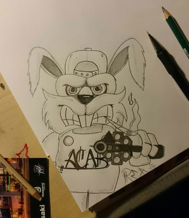 Graffiti Sketch - Photo by Gatsby (2016)