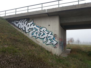 Graffiti Bombing - Photo by GaunerZwoSiem (2015)