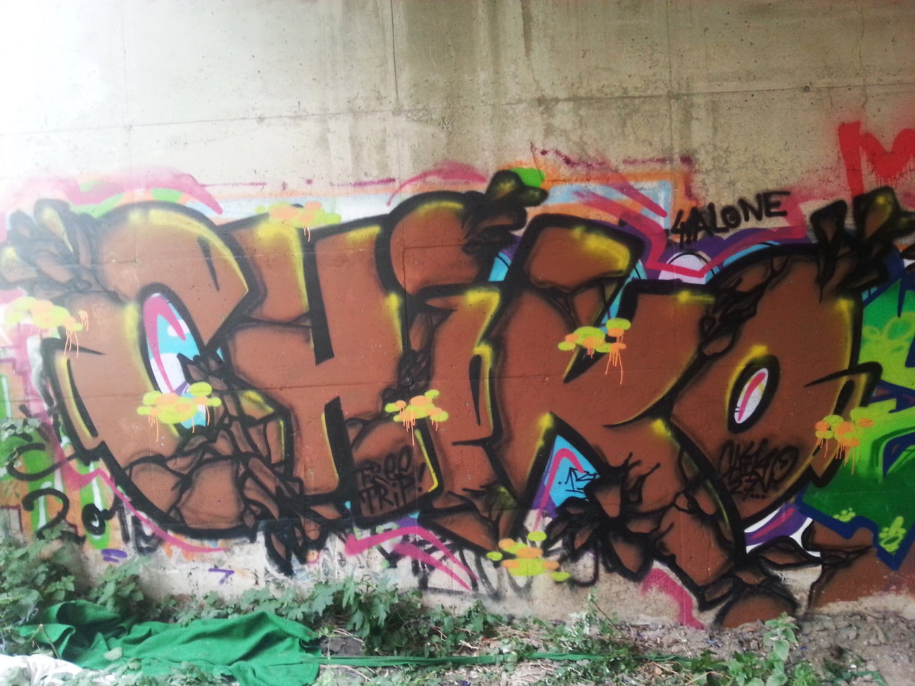 Graffiti Wall - Photo by GaunerZwoSiem