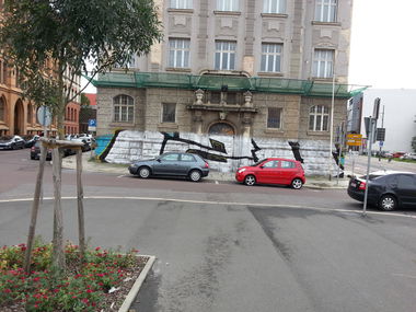 Graffiti Bombing - Photo by GaunerZwoSiem - IZU