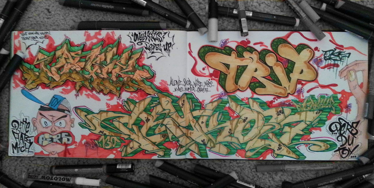Graffiti Sketch - Photo by GaunerZwoSiem