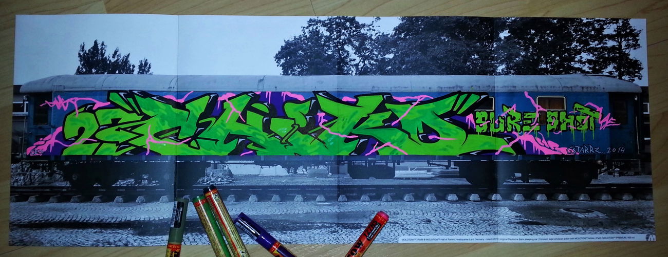Graffiti Sketch - Photo by GaunerZwoSiem - Chiko27 (2014)