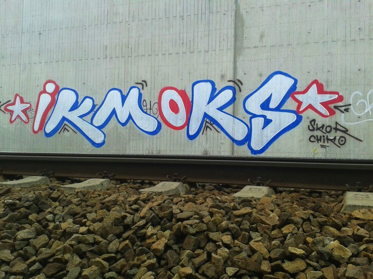 Graffiti Bombing - Photo by GaunerZwoSiem - IKM, OKS