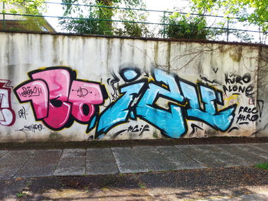 Graffiti Bombing - Photo by GaunerZwoSiem - 130, IZU