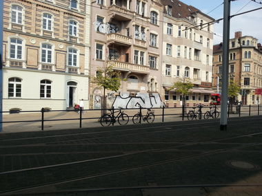 Graffiti Bombing - Photo by GaunerZwoSiem