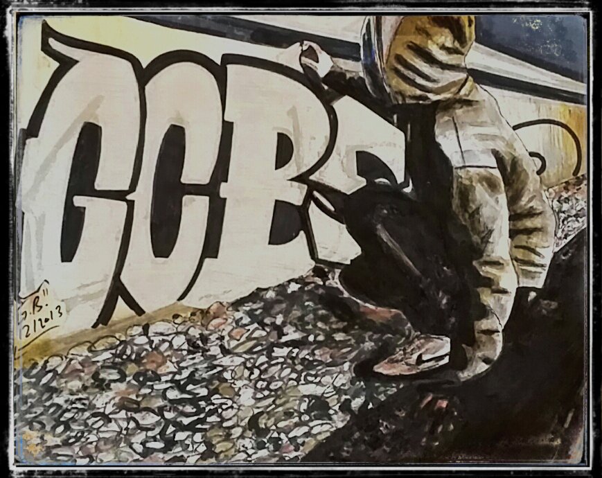 Graffiti Sketch - Photo by Gcbs4life - Gcbs, New, sticker (2013)