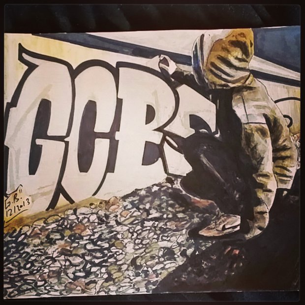 Graffiti Wall - Photo by Gcbs4life