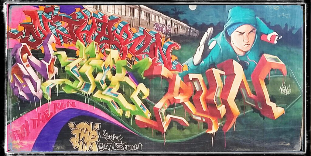 Graffiti Artwork - Photo by Gcbs4life - Deas, run, gcbs
