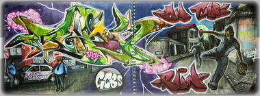 Graffiti Sketch - Photo by Gcbs4life - shok, run, gcbs (2014)