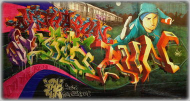Graffiti Wall - Photo by Gcbs4life