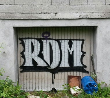 Graffiti Bombing - Photo by GeBiss - RDM, GB, Redröm