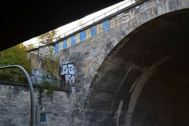 Graffiti Bombing in Braunschweig  - Photo by GeBiss - GB, RA