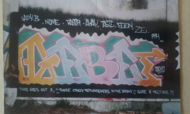 Graffiti Wall - Photo by GeeBee168 - Miami, graffiti (1994)