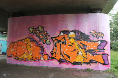 Graffiti Wall - Photo by Geistreich