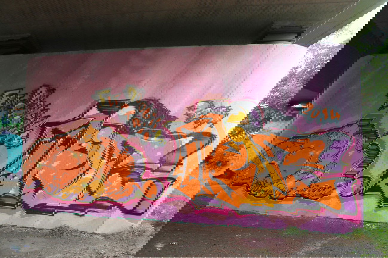 Graffiti Wall - Photo by Geistreich