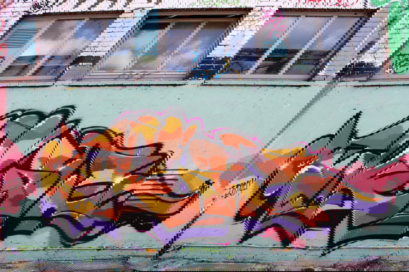 Graffiti Wall - Photo by Geistreich