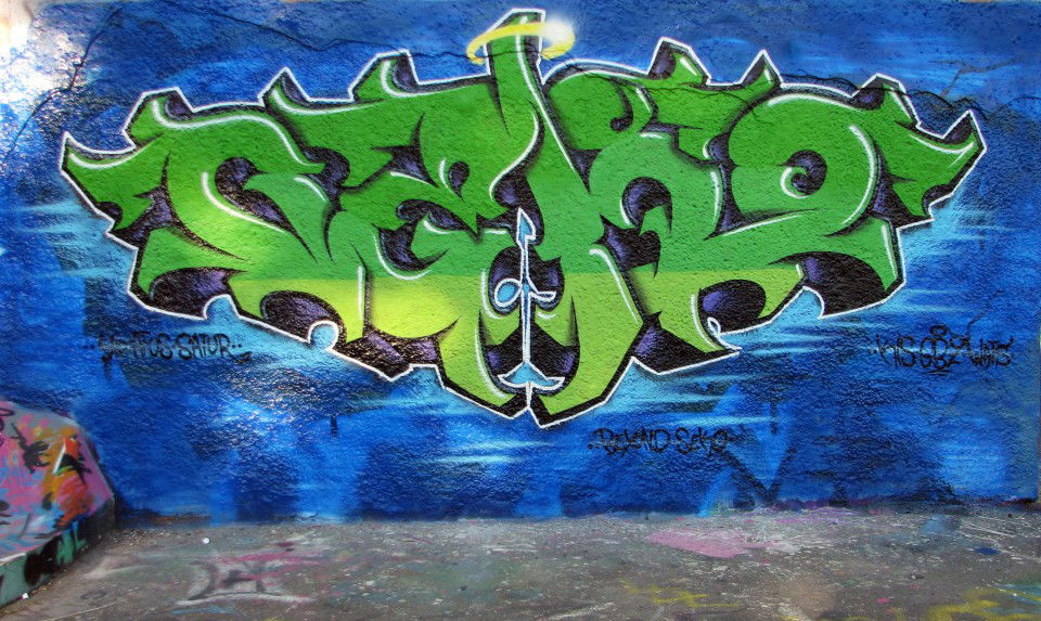 Graffiti Wall - Photo by GekoOne