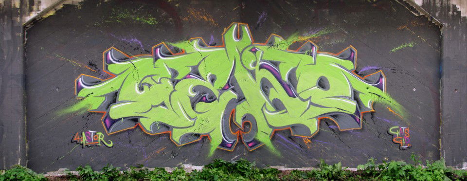 Graffiti Wall - Photo by GekoOne