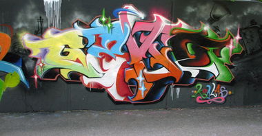 Graffiti Wall - Photo by GekoOne