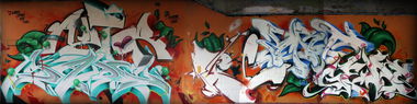 Graffiti Wall - Photo by GekoOne - Astor, Sade, Phixe (2014)