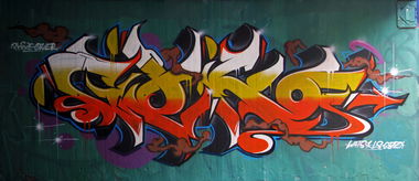 Graffiti Wall - Photo by GekoOne - Augsburg, Stuttgart, Konstanz (2014)