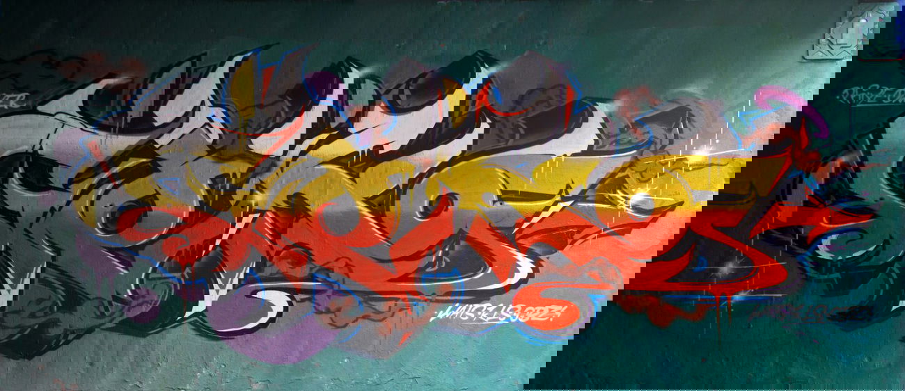 Graffiti Wall - Photo by GekoOne - Augsburg, Stuttgart, Konstanz (2014)