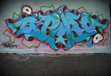 Graffiti Wall in Bad Vilbel - Photo by GekoOne - Geko, kls, gbz (2014)