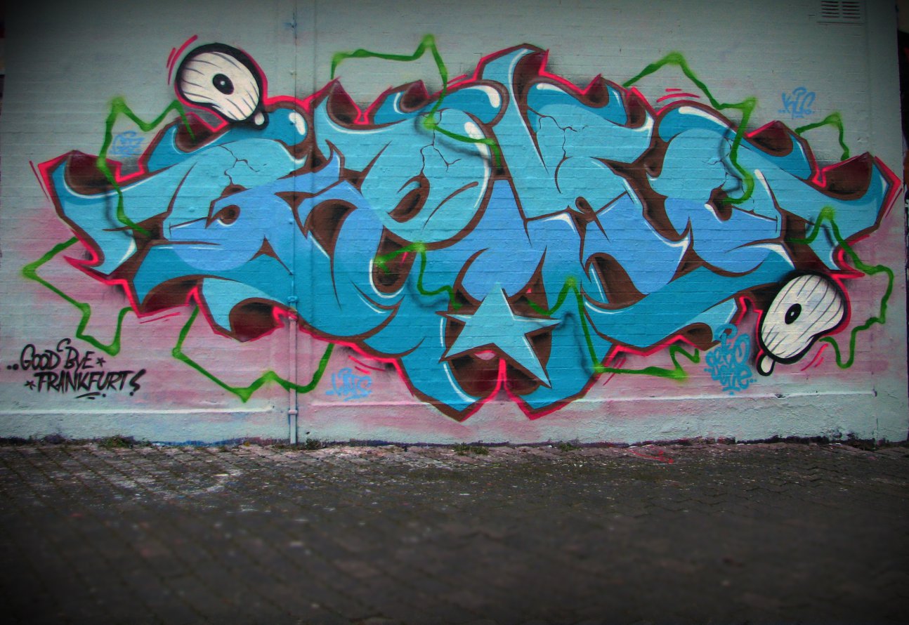Graffiti Wall in Bad Vilbel - Photo by GekoOne - Geko, kls, gbz (2014)