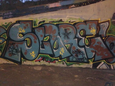 Graffiti Wall - Photo by George_Jung - Slure (2013)