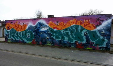 Graffiti Wall in Gmina Sokó?Ka - Photo by GerdemGerdem - 3bal, ceik, awe
