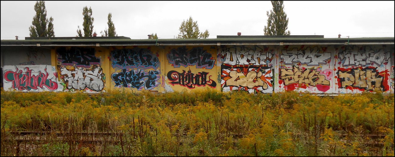 Graffiti Wall in Jawornik - Photo by GerdemGerdem - L