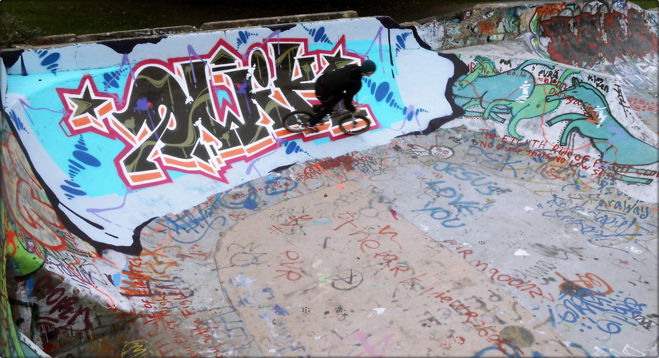 Graffiti Wall - Photo by GerdemGerdem
