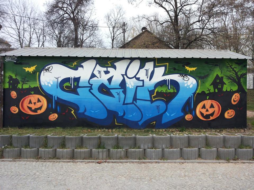 Graffiti Wall in Bialystok - Photo by GerdemGerdem - CEIK
