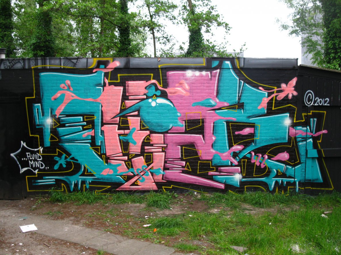 Graffiti Wall in Skórka - Photo by GerdemGerdem - THIZR