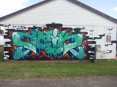 Graffiti Wall - Photo by GerdemGerdem
