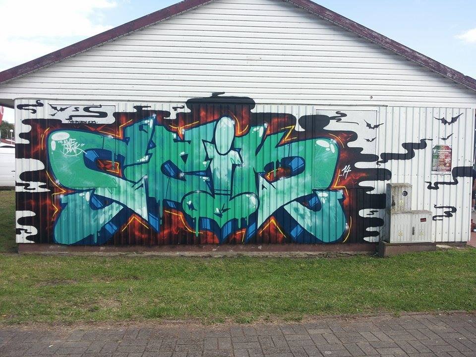 Graffiti Wall - Photo by GerdemGerdem