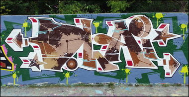 Graffiti Artwork in Sokolka - Photo by GerdemGerdem