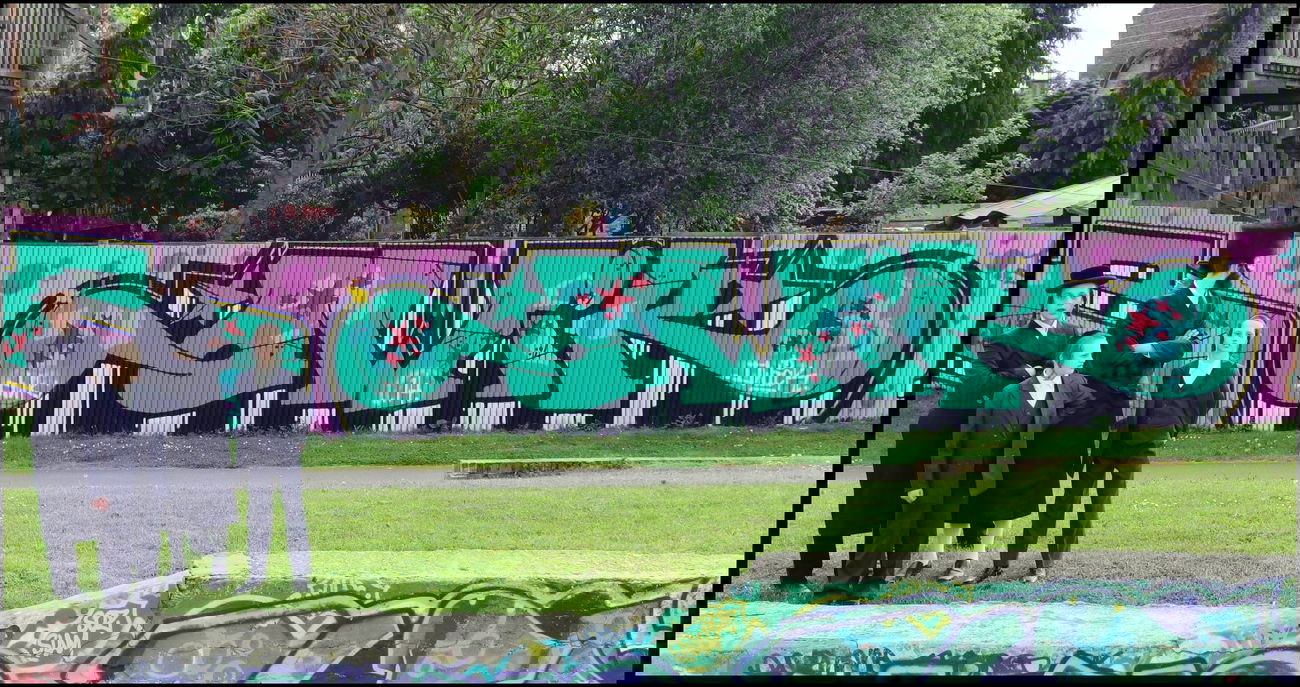 Graffiti Wall in Sokolka - Photo by GerdemGerdem