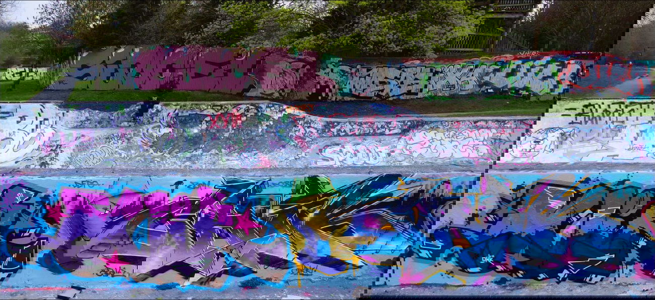 Graffiti Wall in Sokolka - Photo by GerdemGerdem