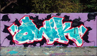 Graffiti Wall in Sokolka - Photo by GerdemGerdem