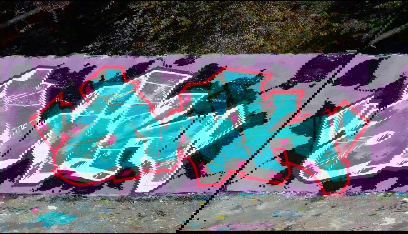 Graffiti Wall in Sokolka - Photo by GerdemGerdem