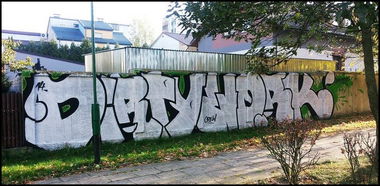 Graffiti Wall in Sokolka - Photo by GerdemGerdem