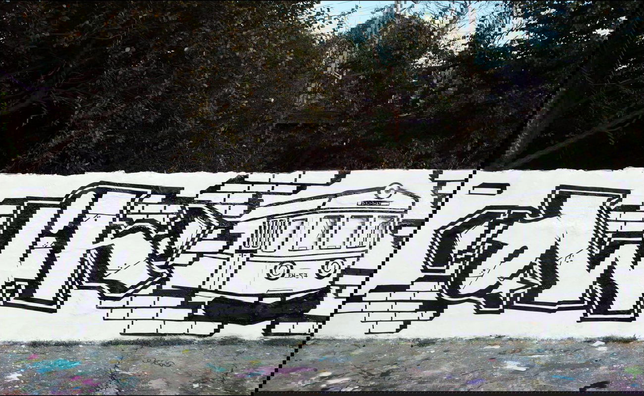 Graffiti Wall in Sokolka - Photo by GerdemGerdem