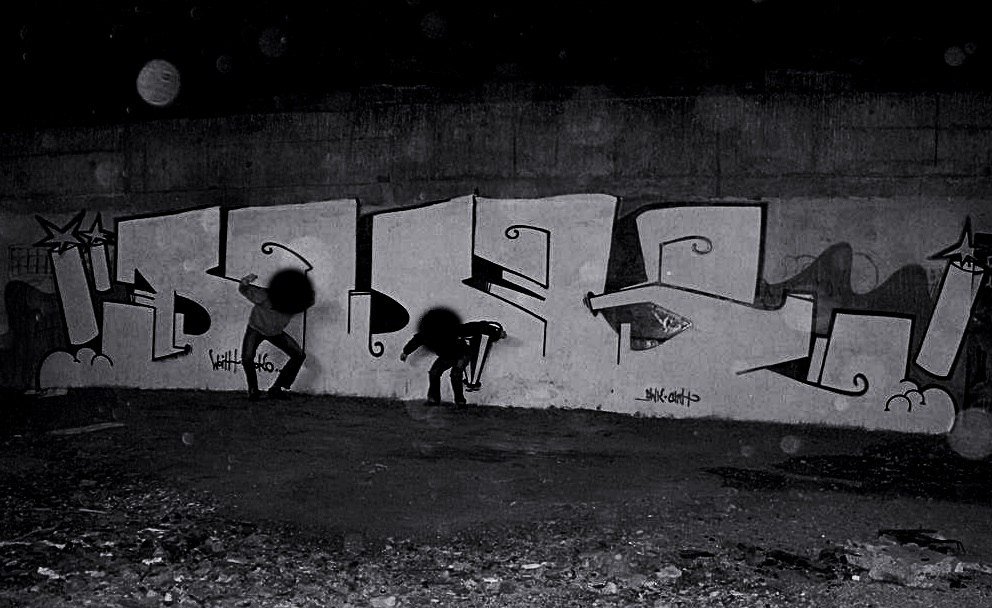Graffiti Bombing - Photo by GerdemGerdem