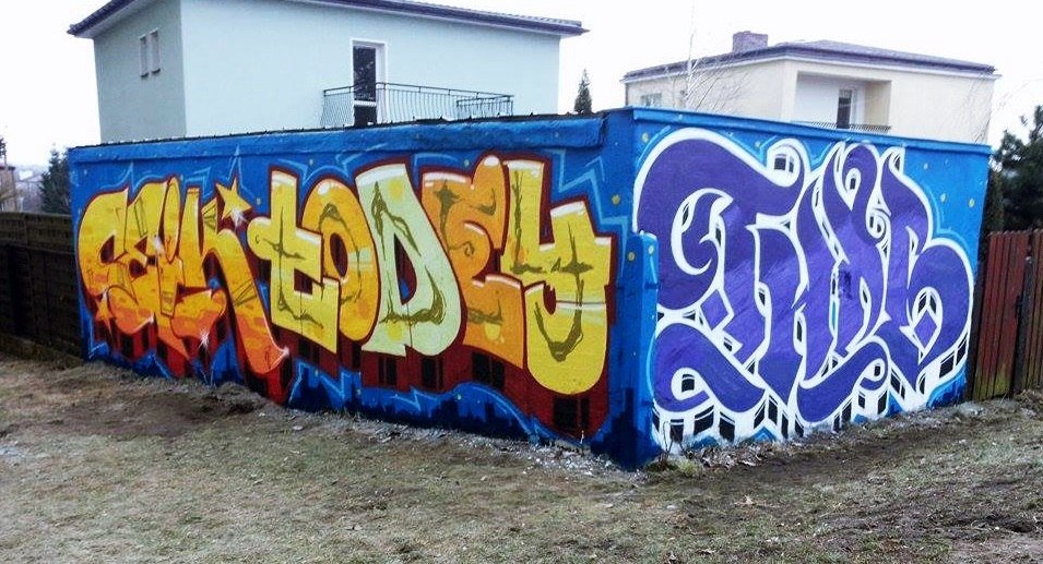 Graffiti Wall in Sokó?ka - Photo by GerdemGerdem