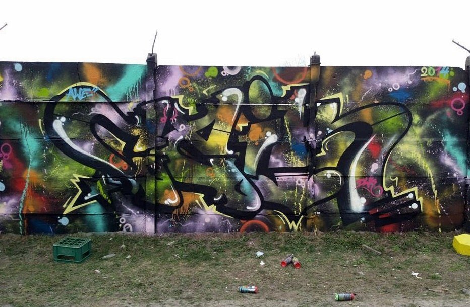 Graffiti Wall in Gmina Sokó?Ka - Photo by GerdemGerdem